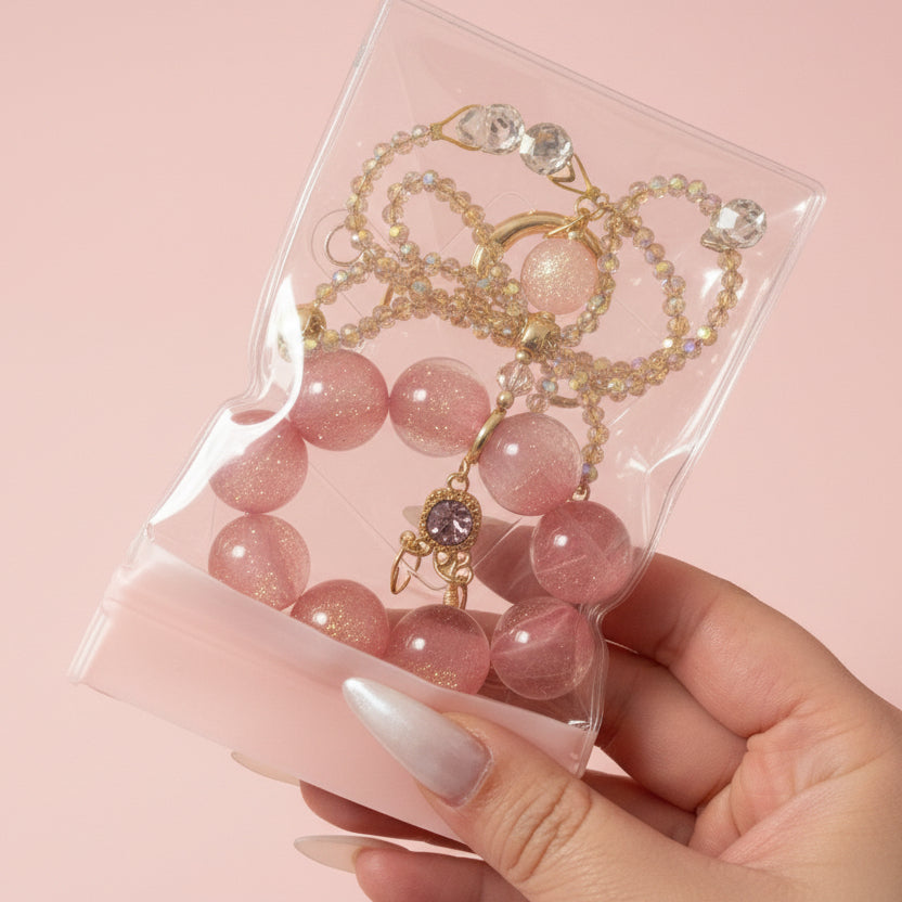 Lucky Hue Box-Rings/Sparkly keychains