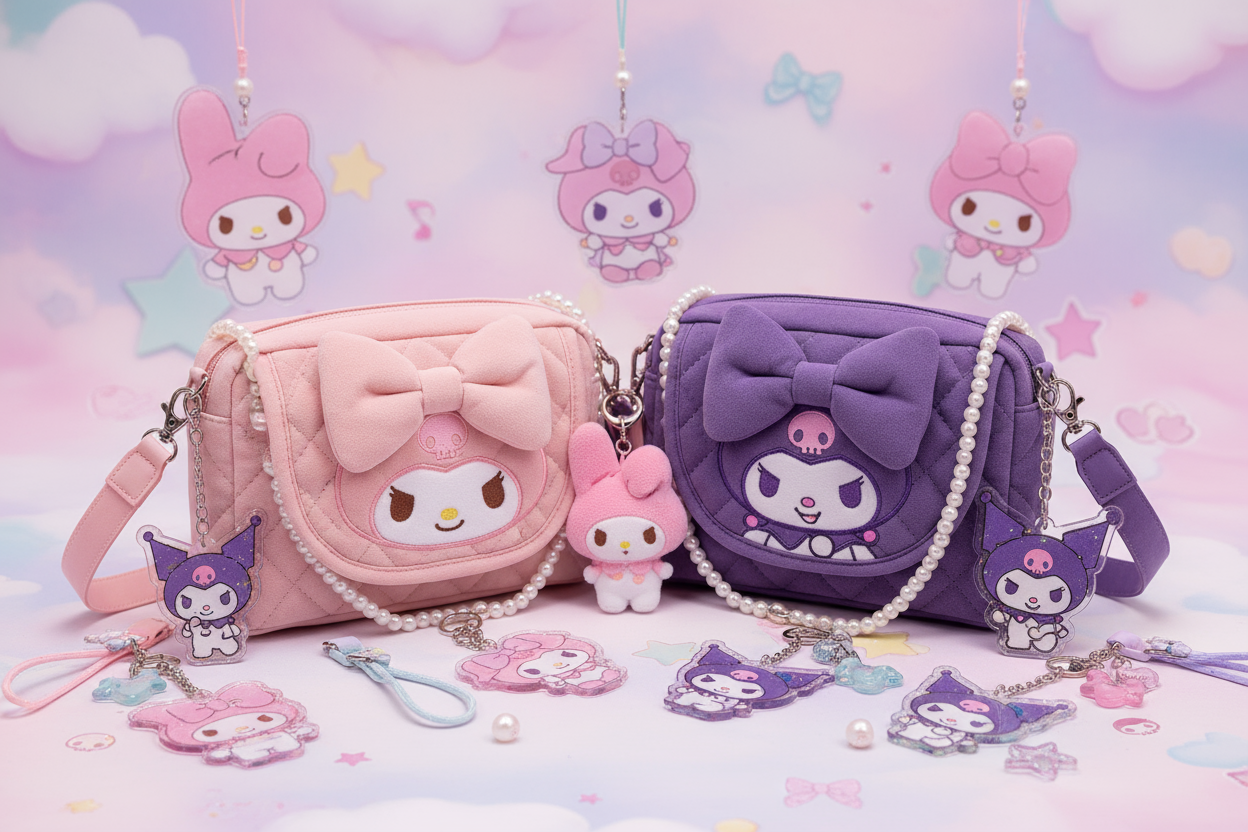 三丽鸥角色商品展示